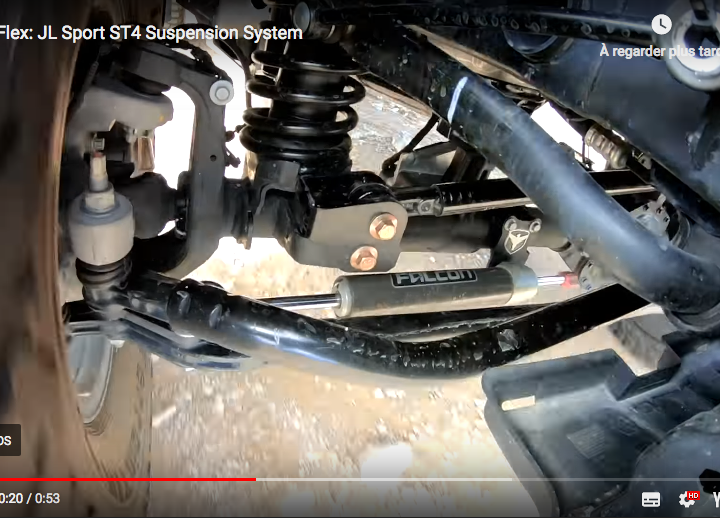 Vidéo du Systéme de Suspension Sport ST4 Teraflex