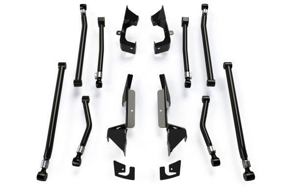 Jeep JK Long Control Arm Alpine IR and Bracket Kit 8-Arm 3-6 Inch Lift For 07-18 Wrangler JK TeraFlex