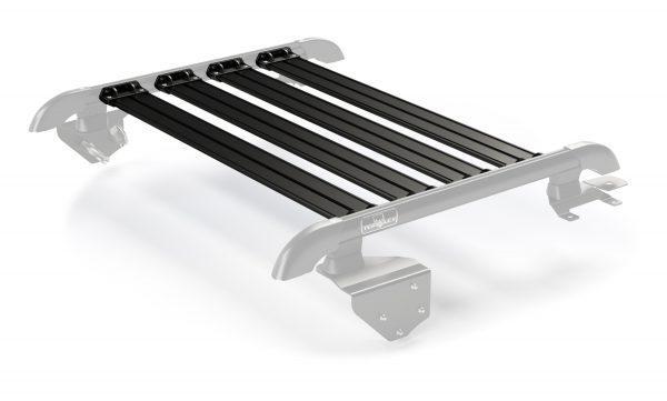 Jeep JK 2 Door Nebo Roof Rack 4-Piece Cargo Slat Kit Black 07-18 Wrangler JK TeraFlex