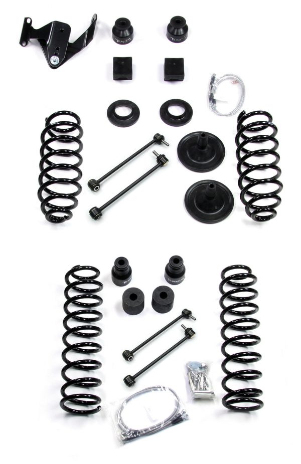 Jeep JK 2 Door Base 4 Inch Lift Kit No Shocks 07-18 Wrangler JK TeraFlex