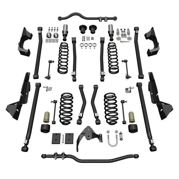 Jeep JK 2 Door Alpine CT4 Suspension System 4 Inch Lift No Shocks 07-18 Wrangler JK TeraFlex