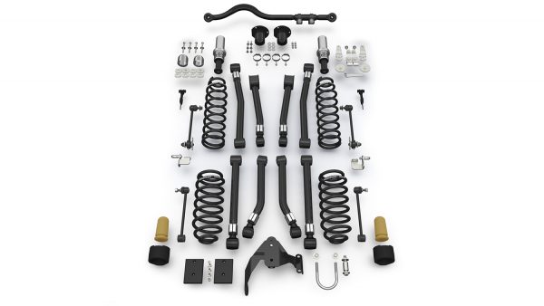 Jeep JK Short Arm Suspension 3 inch Alpine RT3 System No Shock Absorbers For 07-18 Wrangler JK 4 Door Teraflex