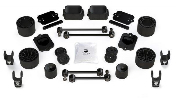 Jeep JLU 4 Door Sport/Sahara 2.5 Inch Performance Spacer Lift Kit w/ Shock Extensions 18-Pres Wrangler JLU TeraFlex