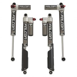 Jeep Gladiator Piggyback Shocks Falcon SP2 3.3 Fast Adjust 2-3 Inch Lift All 4 For 20-Pres Gladiator TeraFlex