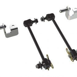 Jeep JK/JKU 6 Inch Lift Front Sway Bar Quick Disconnect Kit 12-1/4 Inch 07-18 Wrangler JK/JKU TeraFlex