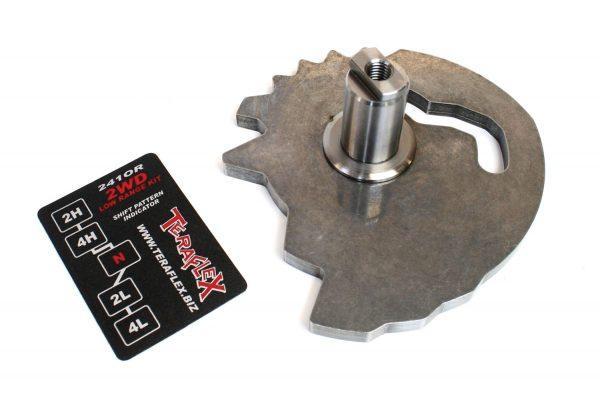 Jeep JK/JKU Rubicon 241OR 2Low 2WD Low-Range Shift Sector Kit 07-18 Wrangler JK/JKU TeraFlex