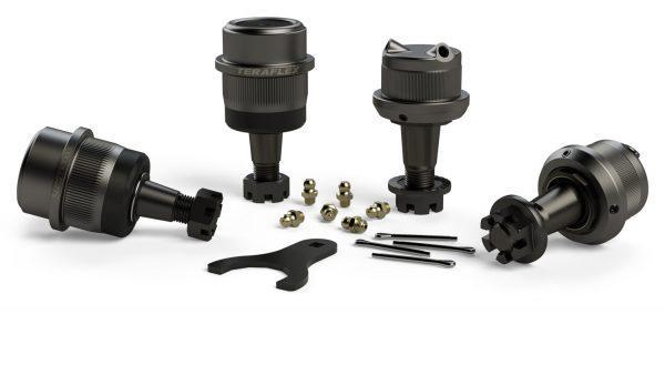 Jeep JK/JKU HD Dana 30/44 Upper and Lower Ball Joint Kit w/ Knurl Set of 4 07-18 Wrangler JK/JKU TeraFlex