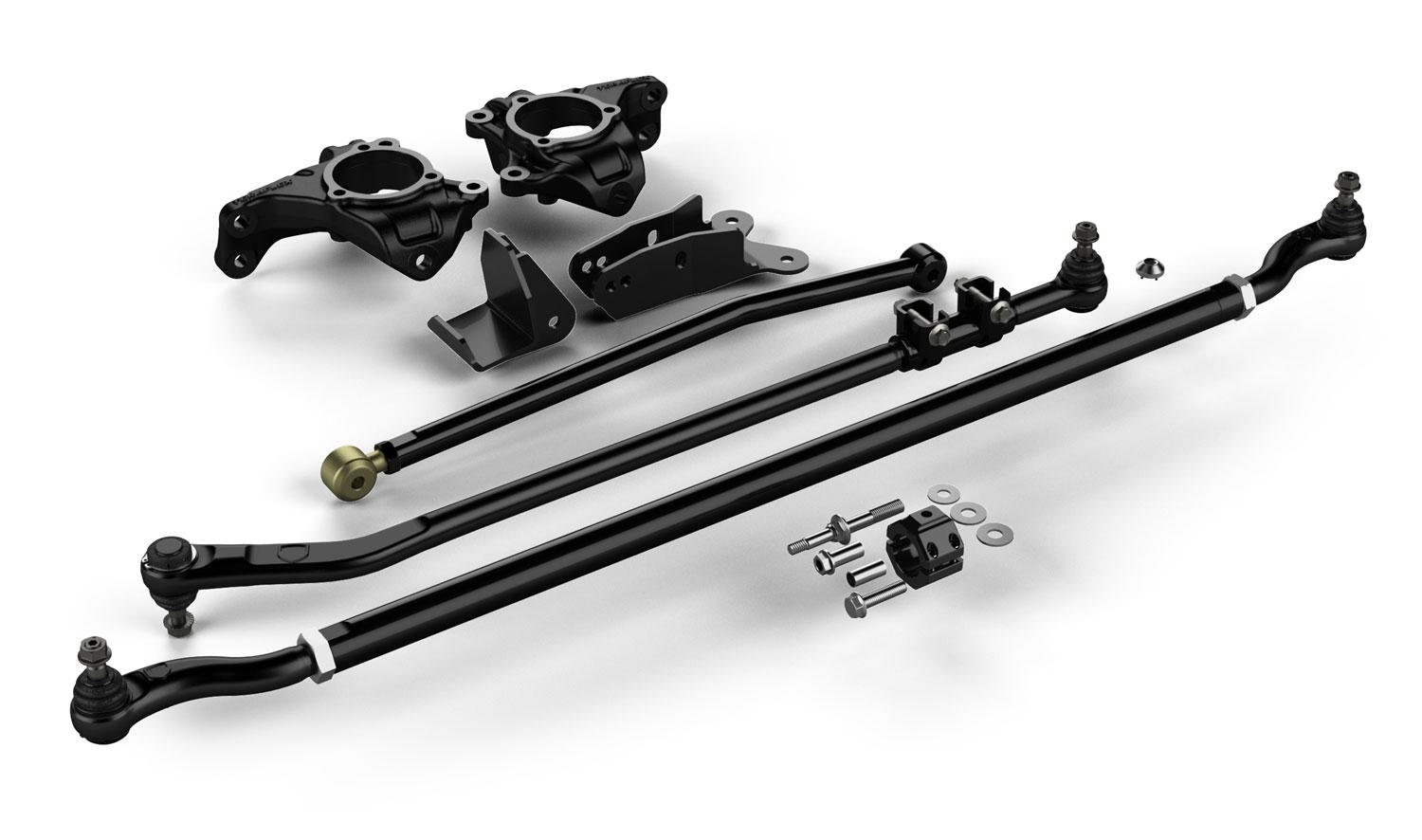 For Jeep JK/JKU HD Drag Link Kit and Tie Rod Kit or Right-Hand-Drive 07-18 Wrang