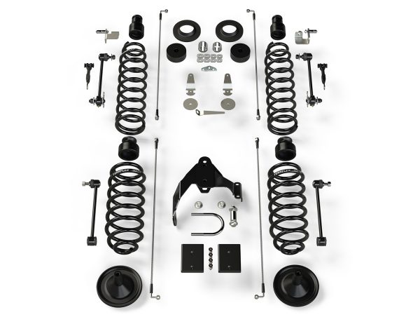 Jeep JKU 4 Door Base 4 Inch Lift Kit No Shocks 07-18 Wrangler JKU TeraFlex