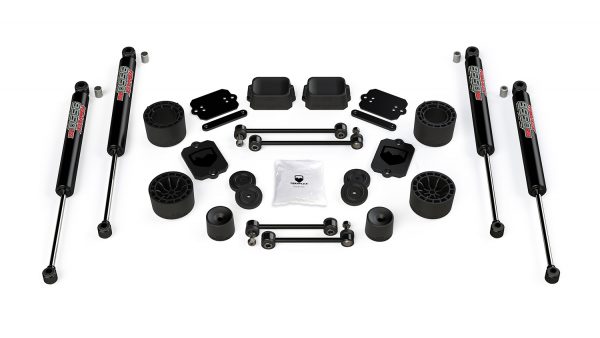 JLU 2.5 Inch Performance Spacer Lift Kit with 9550 VSS Shocks For 19-Current Jeep JLU Wrangler Unlimited Sport/Sahara 4 Door TeraFlex