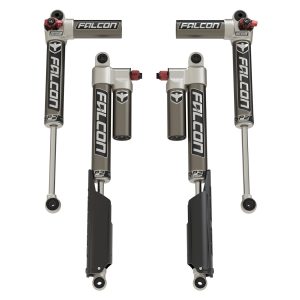 Jeep Gladiator Piggyback Shocks Falcon SP2 3.3 Fast Adjust 0-1.5 Inch Lift All 4 For 20-Pres Gladiator TeraFlex
