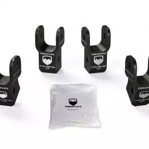 Jeep JL/JLU 2-2.5 Inch Lift Front and Rear Shock Extension Bracket Kit 18-Pres Wrangler JL/JLU TeraFlex