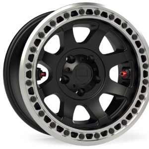 Olympus Beadlock Off-Road Wheel 5x5 Inch -25mm Metallic Black TeraFlex Europe