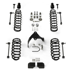 Jeep JKU 4 Door Base 3 Inch Lift Kit No Shocks 07-18 Wrangler JKU TeraFlex 1 1151200 FNNT
