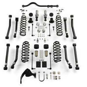 Jeep JKU 4 Door Outback Overland Suspension System 3 Inch Lift No Shocks 07-18 Wrangler JKU TeraFlex