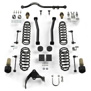 07-18 Wrangler JK 2 Door 2,5 Inch Sport ST2 Suspension System No Shocks TeraFlex Europe