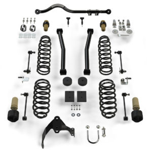 07-18 Wrangler JK 4 Door 2,5 Inch Sport ST2 Suspension System No Shocks TeraFlex Europe