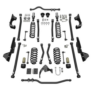 07-18 Wrangler JK 4 Door 4 Inch Alpine CT4 Long Arm Suspension System No Shocks TeraFlex Europe
