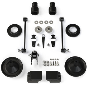 07-18 Wrangler JK 2,5 Inch Performance Spacer Lift Kit No Shocks or Shock Extensions TeraFlex Europe