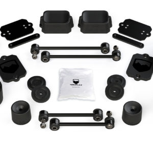 18-Up Wrangler JL 2 Door Sport/Sahara 2,5 Inch Performance Spacer Lift Kit & Shock Extensions TeraFlex Europe
