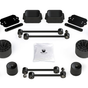 18-Up Wrangler JL 2 Door Rubicon 2,5 Inch Performance Spacer Lift Kit & Shock Extensions TeraFlex Europe