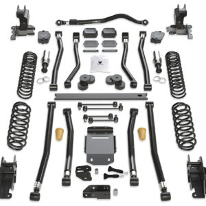 18-Up Wrangler JL 4 Door 4,5 Inch Alpine RT4 Long Arm Suspension System No Shocks TeraFlex Europe