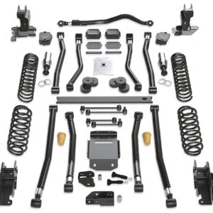 18-Up Wrangler JL 2 Door 4,5 Inch Alpine RT4 Long Arm Suspension System No Shocks TeraFlex Europe