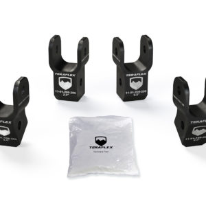 18-Up Wrangler JL 2 Door2 Inch Shock Extension Kit Front & Rear 2-2,5 Inch Lift TeraFlex Europe