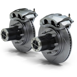 07-18 Wrangler JK Dana 30/44 Front Axle 8-Lug Locking Hub Conversion Kit w/ Slotted Big Brakes TeraFlex Europe