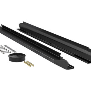 Jeep JKU 4 Door Aluminum Rock Slider Kit Powder Coat 07-18 Wrangler JKU TeraFlex